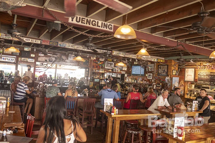 Hogfish Bar and Grill | Key West — Key West Bar Card